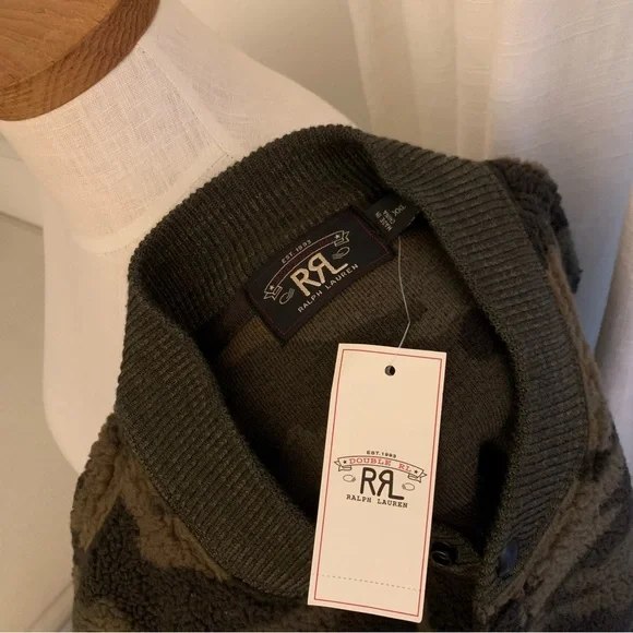 RRL Ralph Lauren Camo Vest Camouflage - Picture 2 of 8